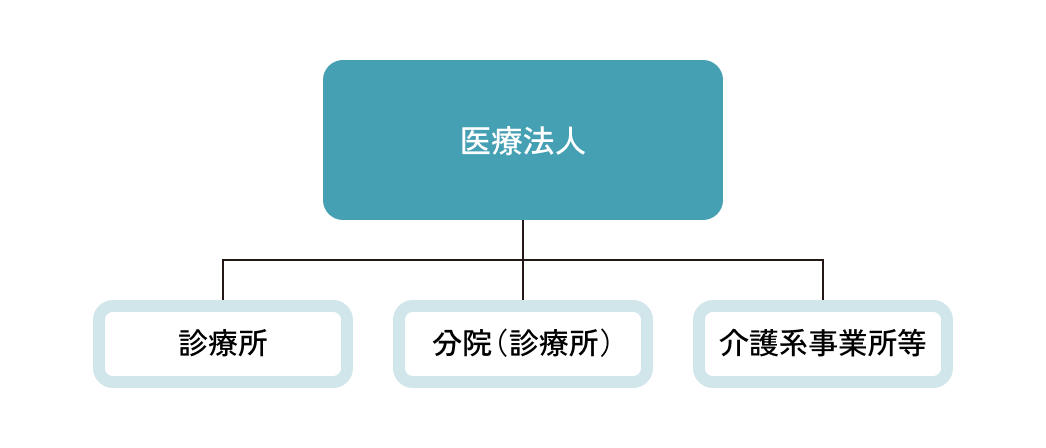 医療法人 診療所 分院(診療所) 介護系事業所等